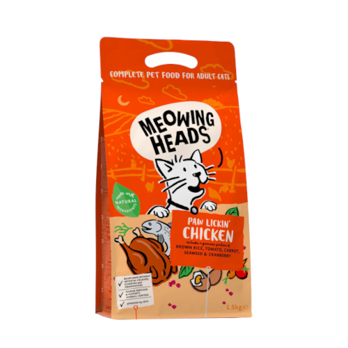 Meowing Heads paw lickin chicken 1.5kg