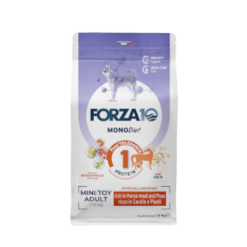 forza10 monodiet mini toy adult konj 1,5kg