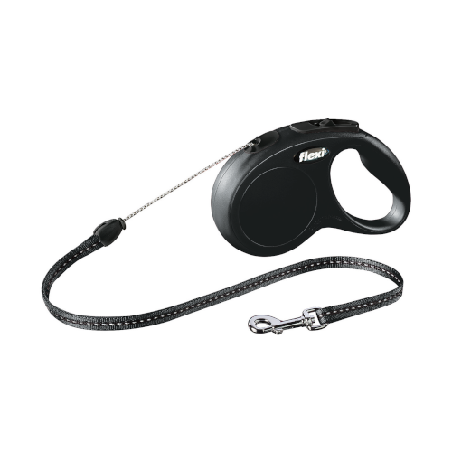Flexi Classic basic povodec S crn 5m.png