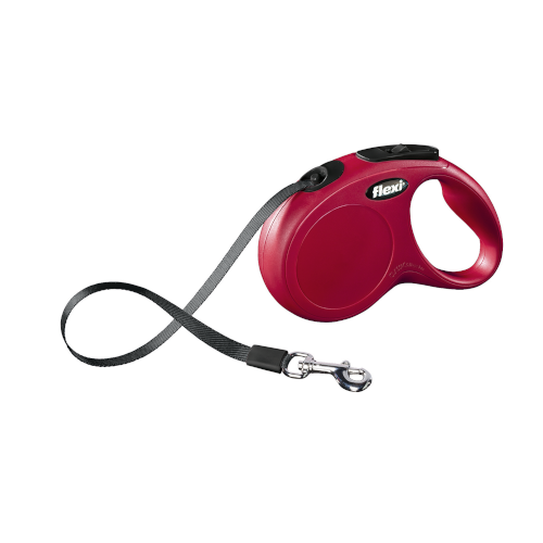 Flexi Classic compact povodec M L rdec 5m.png