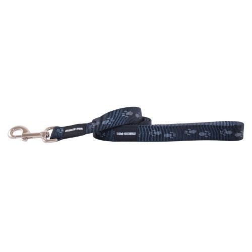 Matis enojni povodec doggy crn 2.5cm.jpg