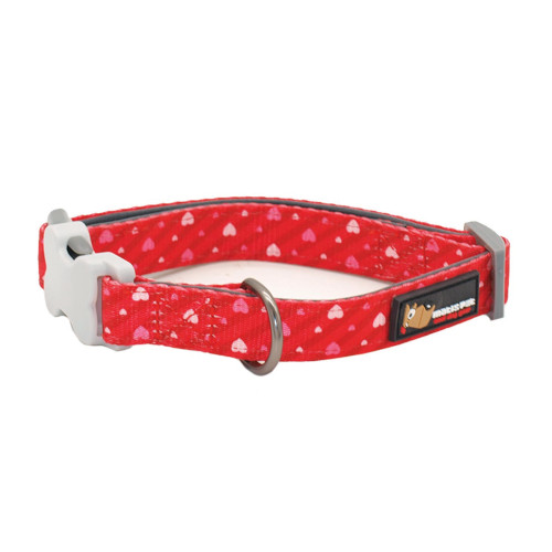 Matis neopren ovratnica roza srcki 2cm.jpg