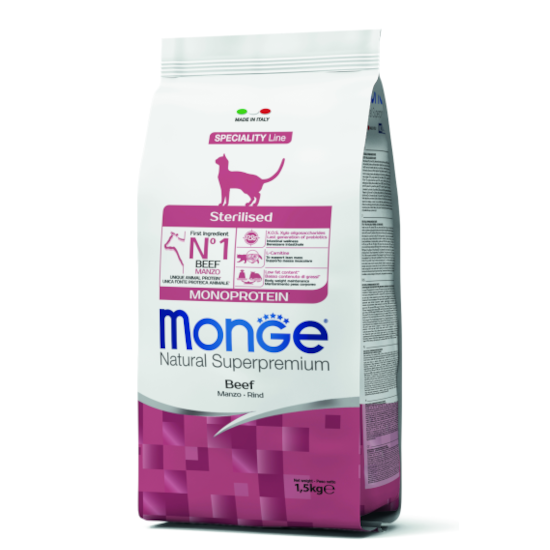 Monge cat sterilised monoprotein govedina 1.5kg.png