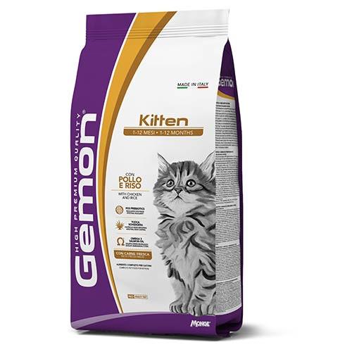 Gemon cat kitten piscanec in riz 7kg