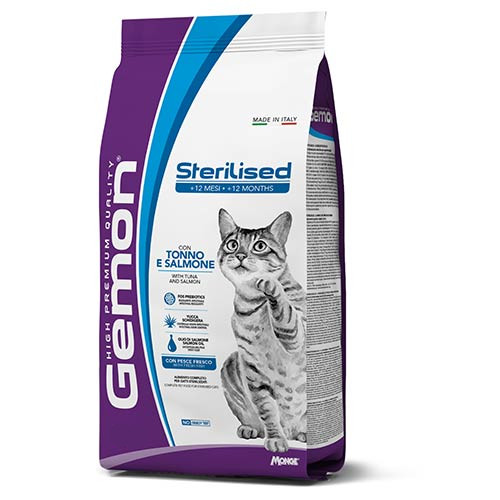 Gemon cat sterilised tuna in losos 7kg