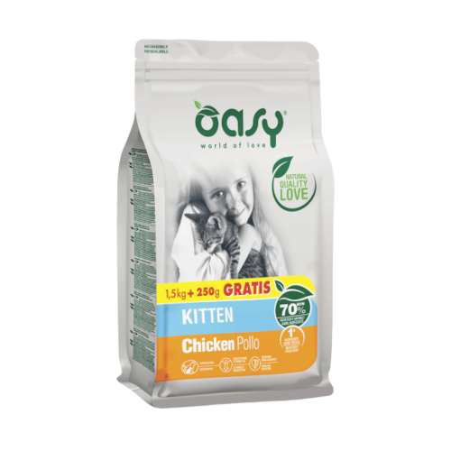 Oasy Kitten piscanec promopack