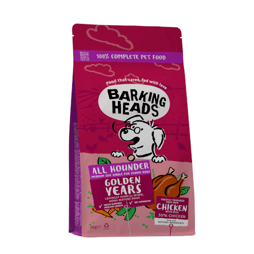 barking heads all hounder golden years 2kg