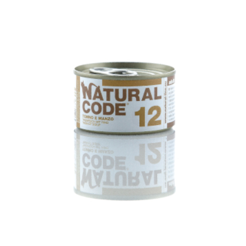Natural Code 12 - tuna z govedino za mačke