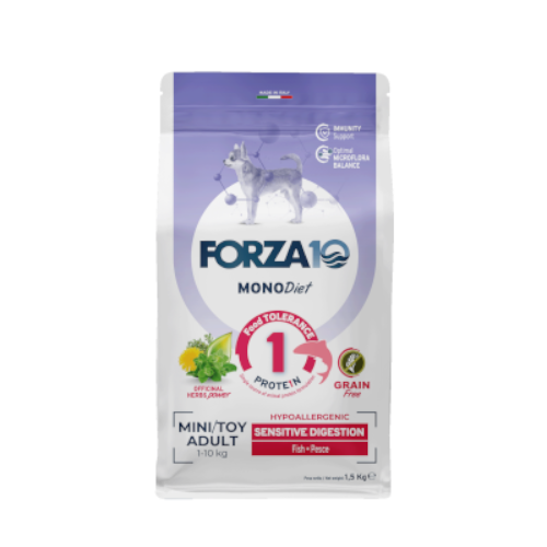 forza10 monodiet mini toy sensitive digestion riba 1,5kg