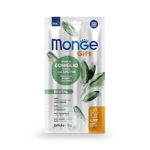 monge gift soft sticks dental s kuncem za macke