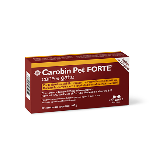 nbf carobin pet forte zvecljive tablete