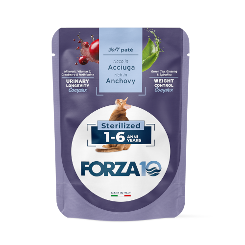 forza10 botanicat adult sterilized sardon 80g