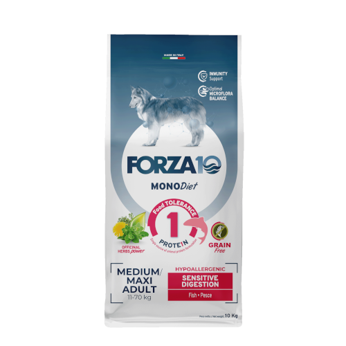 forza10 monodiet medium maxi sensitive digestion riba 10kg