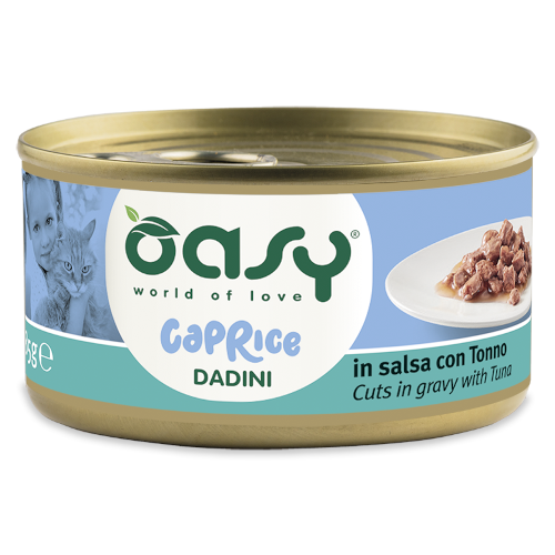 oasy caprice dadini tuna 85g