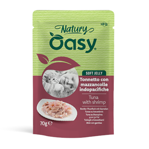 oasy natury tuna s kozicami 70g