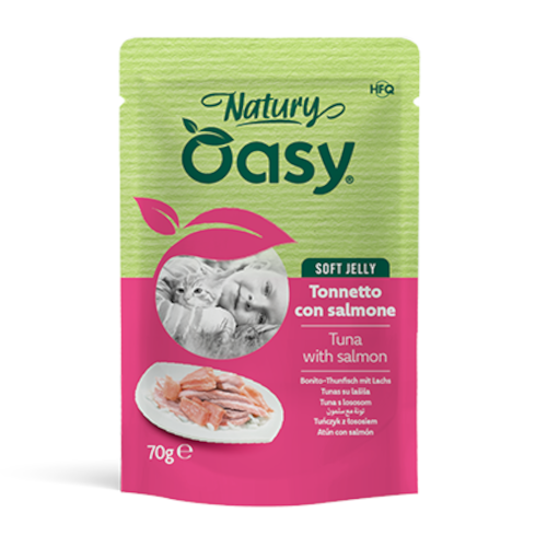 oasy natury tuna z lososom 70g