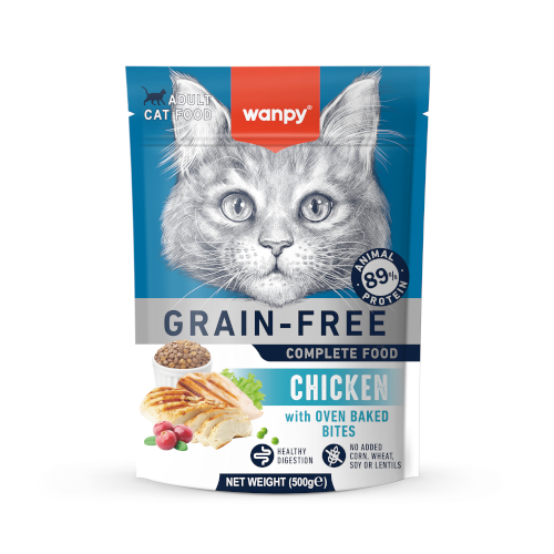 wanpy grain free piscanec za odrasle macke 500 g