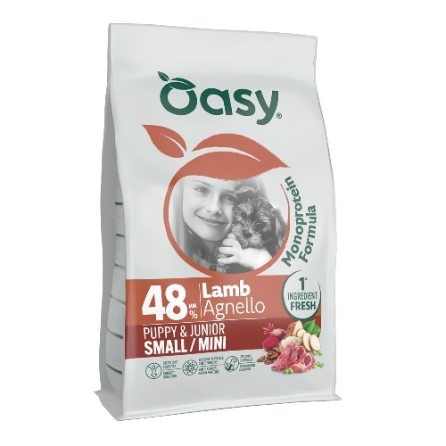 OASY Monoprotein Puppy S/M jagnjetina 800g