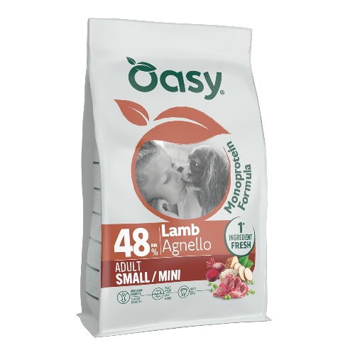 OASY Monoprotein Adult S/M jagnjetina 2kg